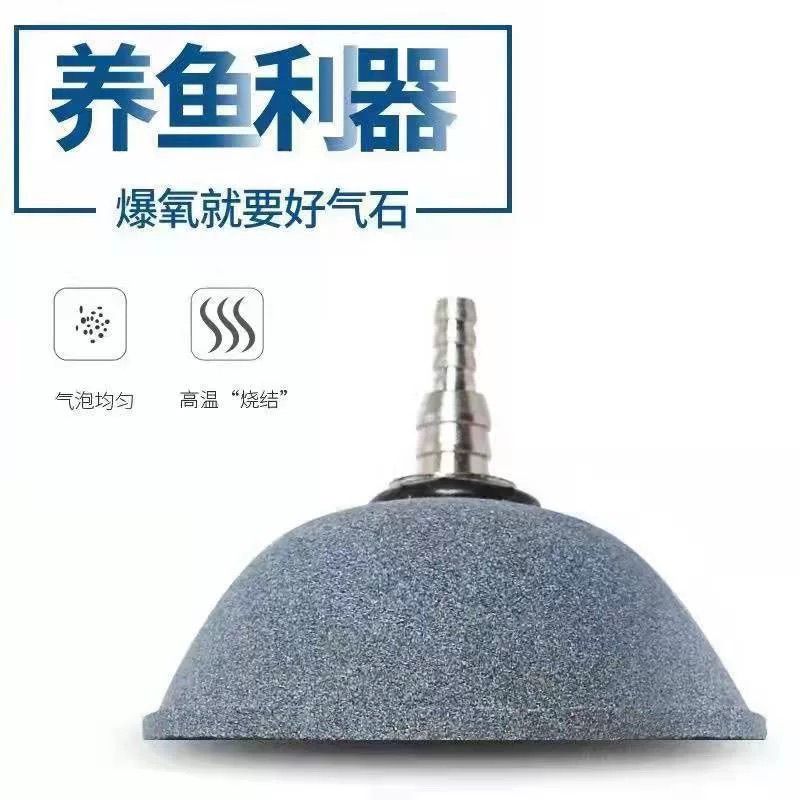 鱼缸氧气气泡高温泡石烧结气饼气盘纳米水族箱增氧泵面包沙头盘石