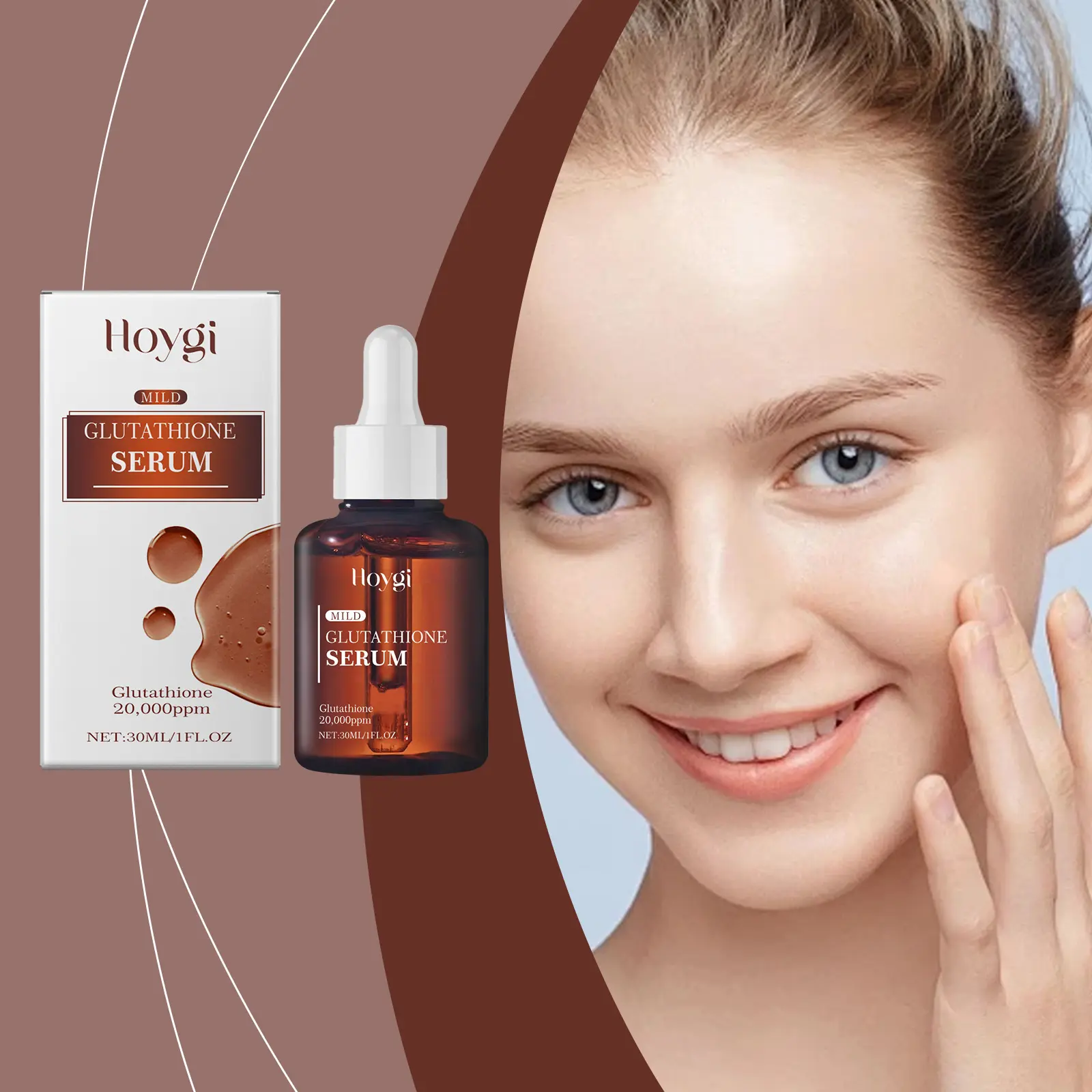 Glutathione Facial Serum Moisturising Improves Skin Elastici
