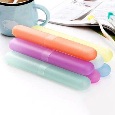 Portable Travel Toothbrush Case Plastic Dustproof Protect