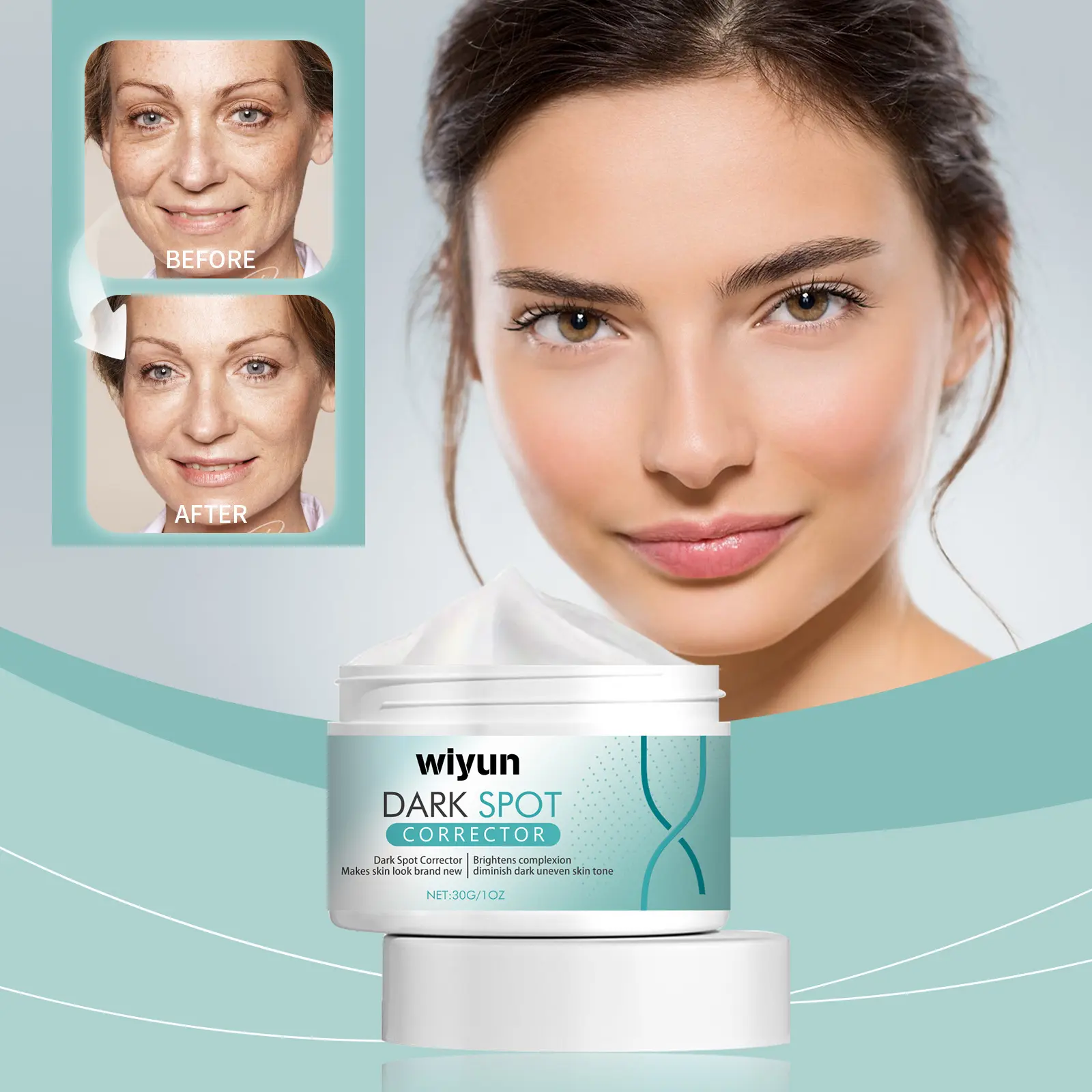 Dark Spot Correcting Cream Lightens Facial Pigmentation Hydr