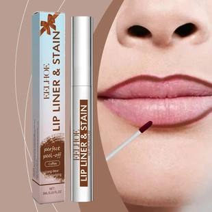 Gloss Off lips outlines Curry and Peel plumps Lip Nude