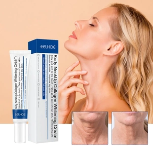 cream reduce Neck lines whitening neck shape collagen