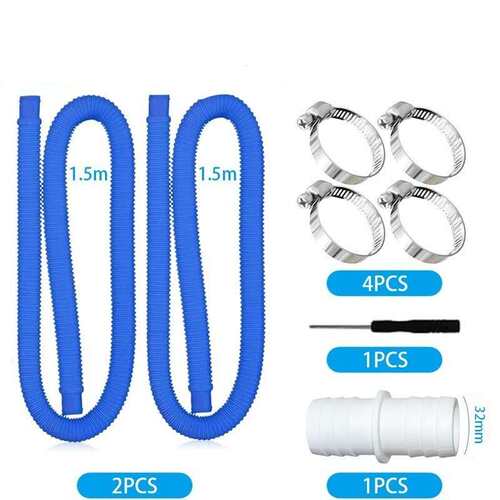 32 mm泳池软管，适用于 Intex 300 GPH、530 GPH