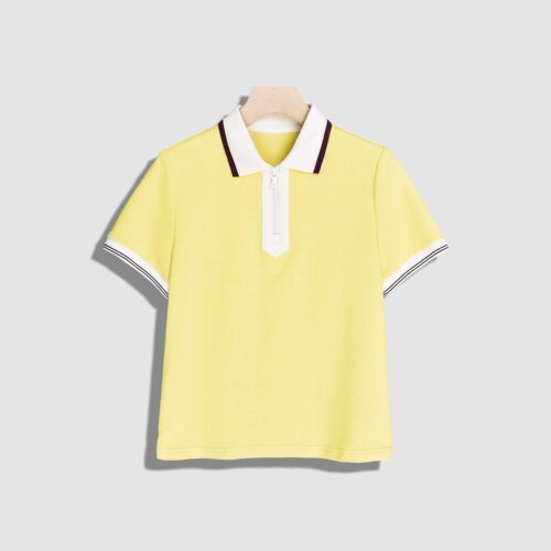 Polo领显瘦百搭休闲短袖T恤女