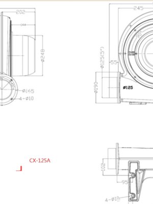 新品现货包邮380V耐高温鼓风机CX125AH中压除尘22KW离心吹吸送风