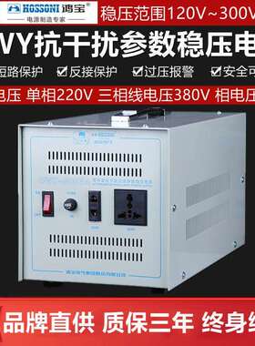 鸿宝 参数稳压器 CWY-300VA 300w高可靠抗干扰无触点稳压电源 CVT