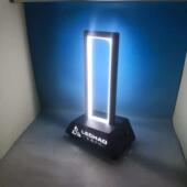 金属烤漆酒吧吧台灯个性 透光logo LED LED台灯门框造型 desk lamp