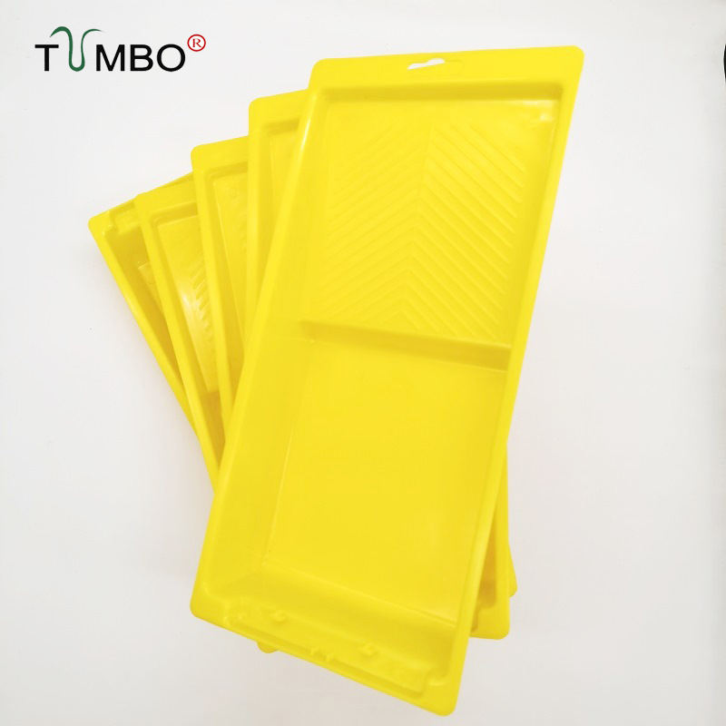 工厂直销TUMBO2寸4寸便携托盘海绵滚筒刷改色涂料工具油漆托盘