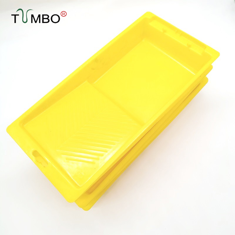 工厂直销TUMBO4寸海绵滚筒刷补漆绘画刷墙乳胶漆油漆涂料托盘工具