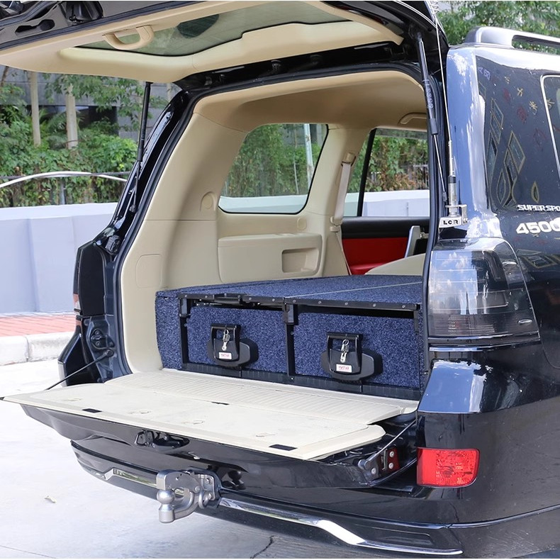 工厂直销TUMBO汽车改装后备箱收纳箱魔盒地毯专用垫加厚防潮耐磨