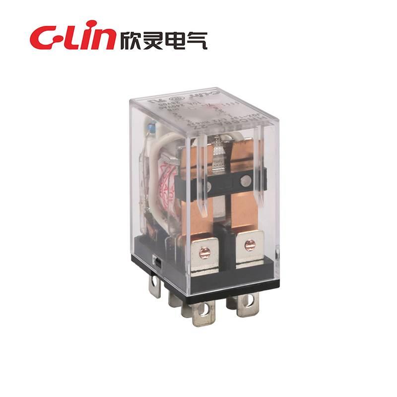 欣灵牌HHC68A-2Z JQX-13F LY2 HH62P AC220V 24V 中间小型继电器*