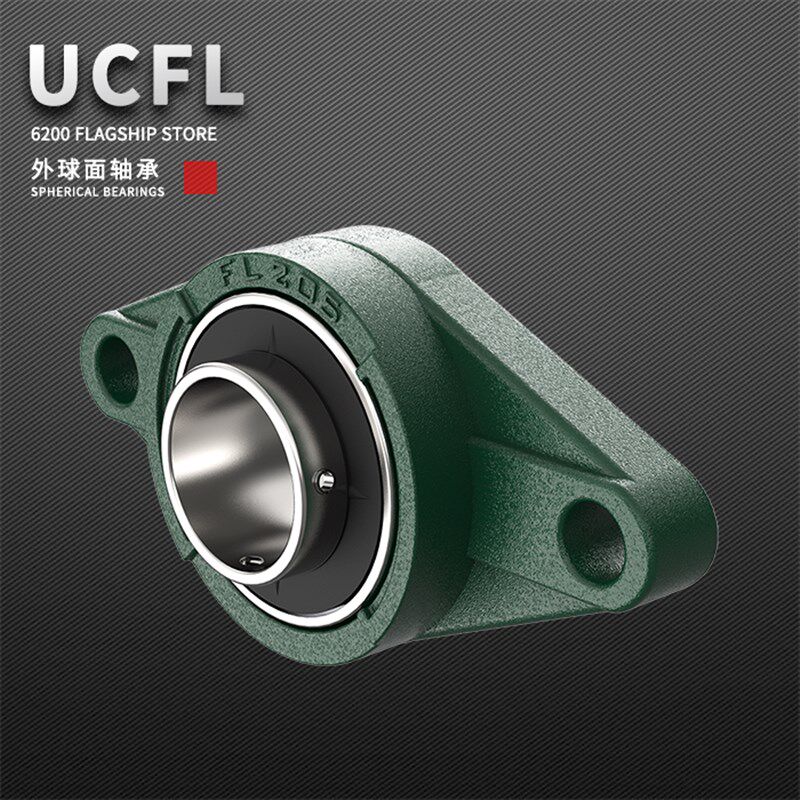 带紧定套外球面菱形轴承座UKFL205 206 207 208 209 210 211 212