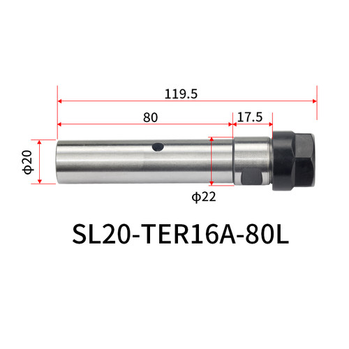 数控车床伸缩式攻牙丝攻刀柄ER夹头防断丝锥B16 B18 JT6 C20 SL20