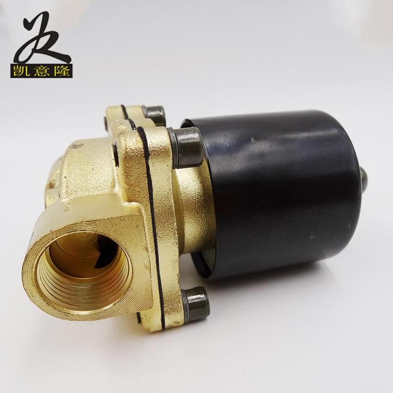 全铜AC220V常闭电磁阀DC24V水阀2W160-15/2W040-10/250-25/200-20