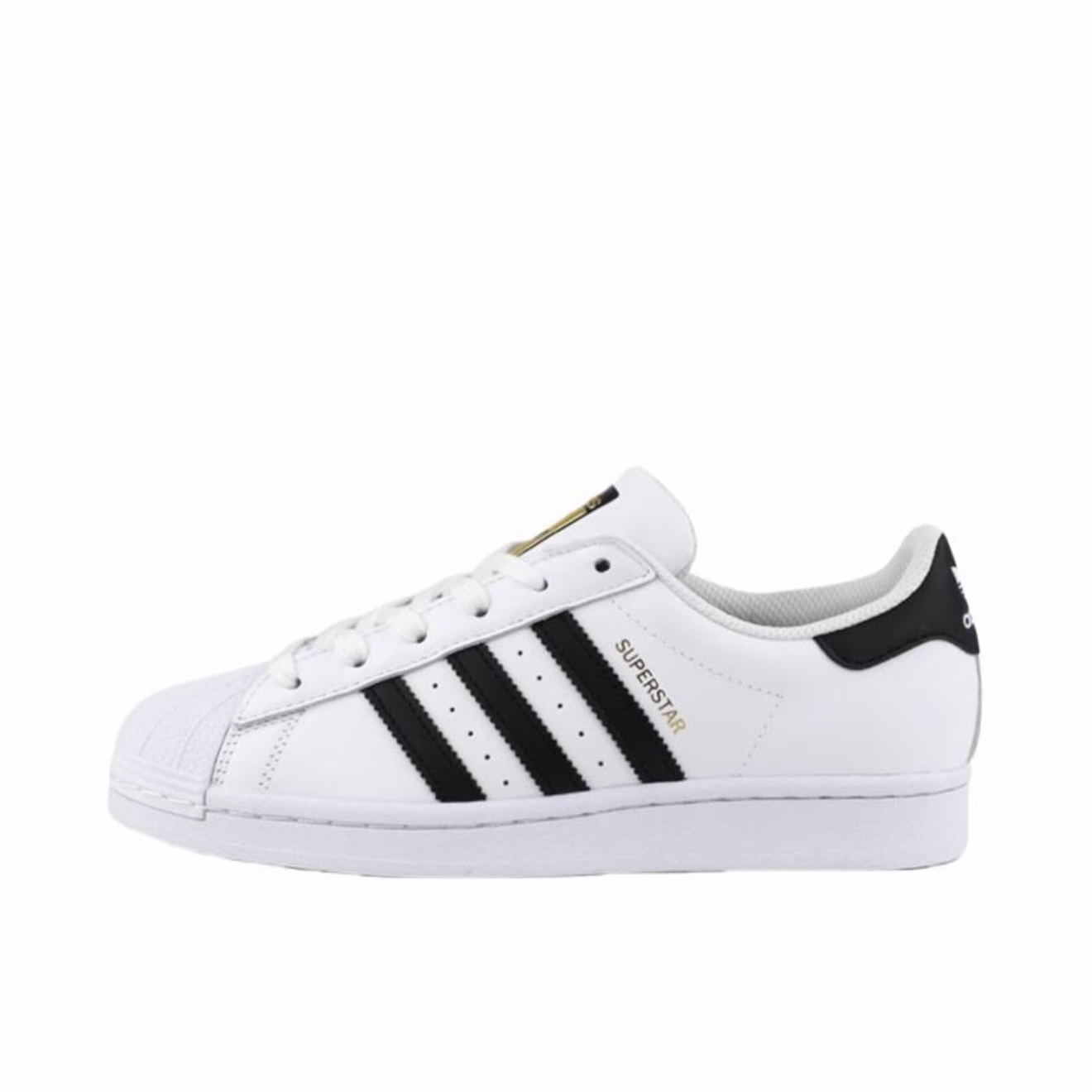 adidas金标贝壳头复古情侣休闲板鞋EG4958
