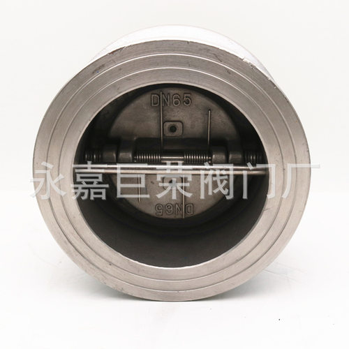 浙江南高供应不锈钢双瓣蝶形对夹式止回阀/不锈钢 H76W-16P
