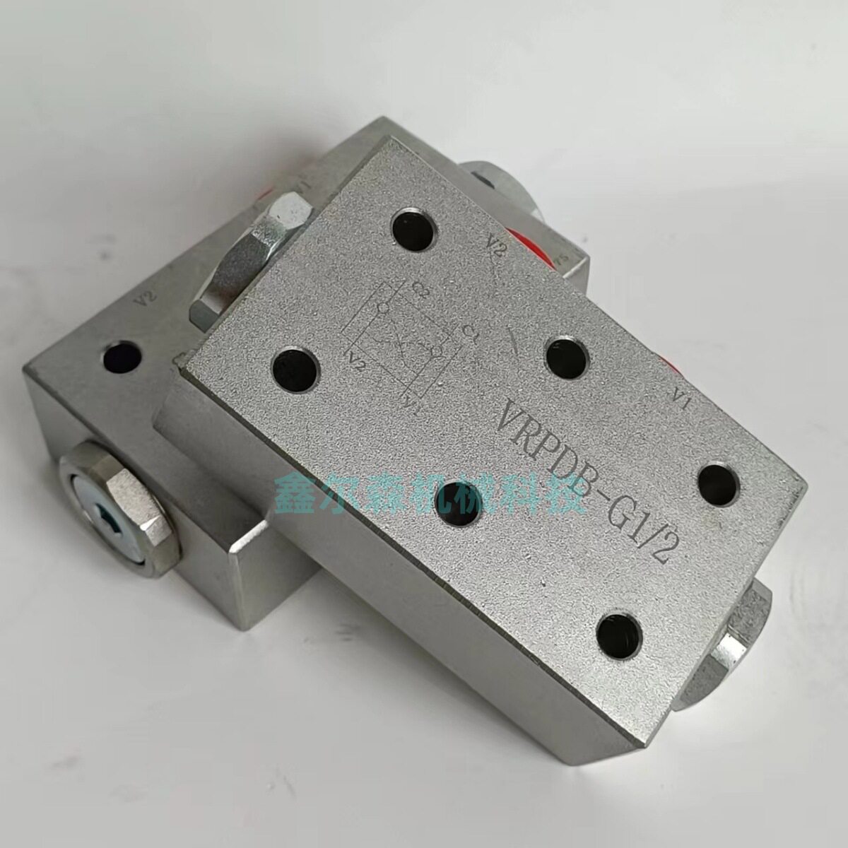 VBPDE 3/8"/FL L3=62 板式双向液压锁 保压阀 油缸液压锁 支腿锁