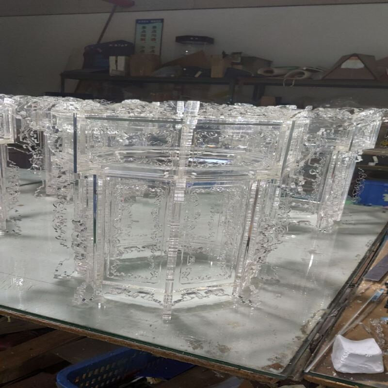 亚克力仿古透明灯笼 道具展示 摆件 挂饰室外展示灯会 灯饰