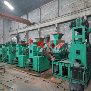 强力高压尾矿钢渣干粉压球机650 对辊冶金电厂除尘灰鹅蛋成型机