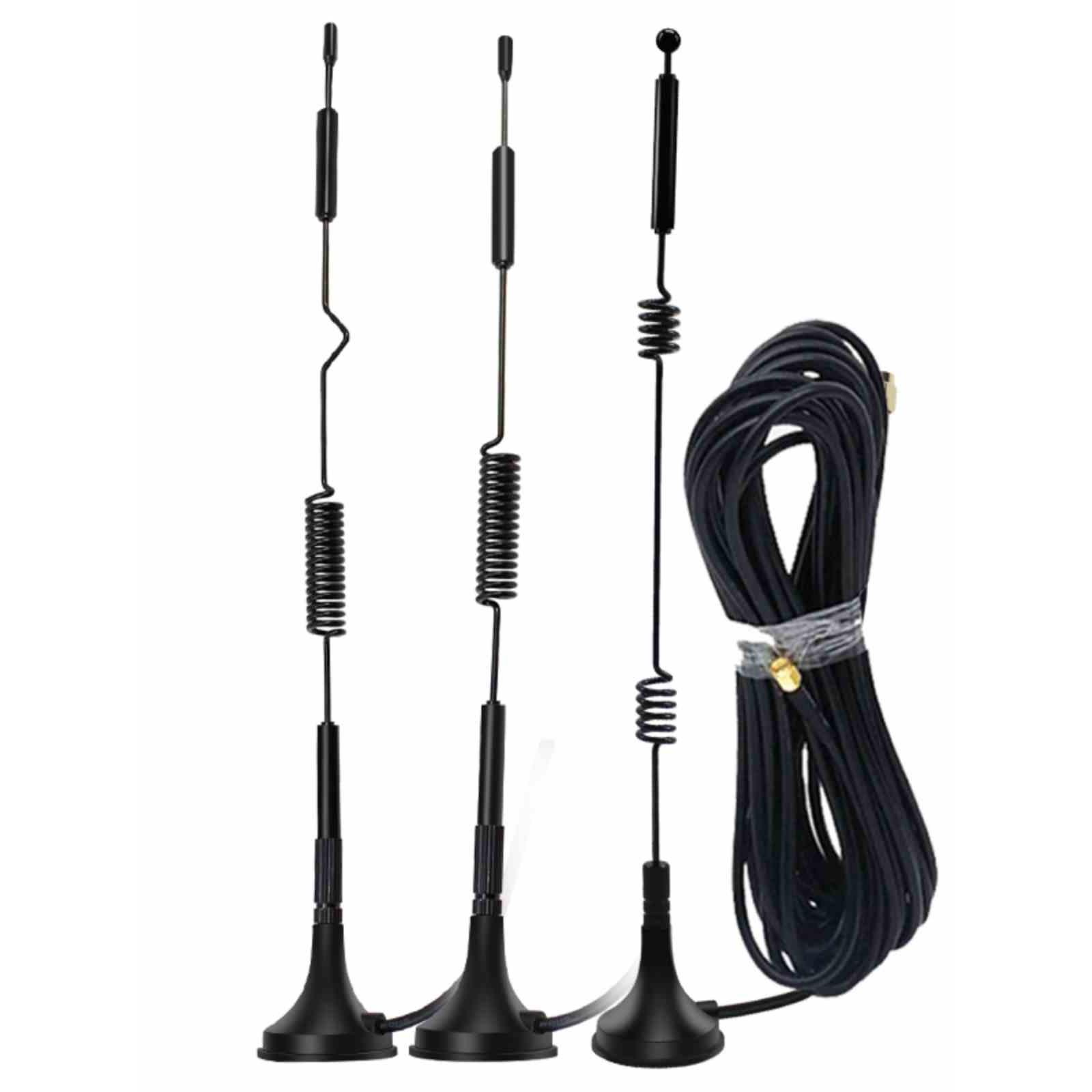 2.4G 5g 5.8G双频小吸盘天线12dbi无线路由器SMA全高增益wifi天线