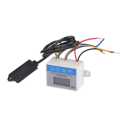 M452温湿度双路输出控制器养殖孵化DC12V/AC220V温控器液晶显示器