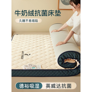 床垫软垫冬季 家用宿舍学生单人乳胶垫子加厚折叠床褥垫租房专用