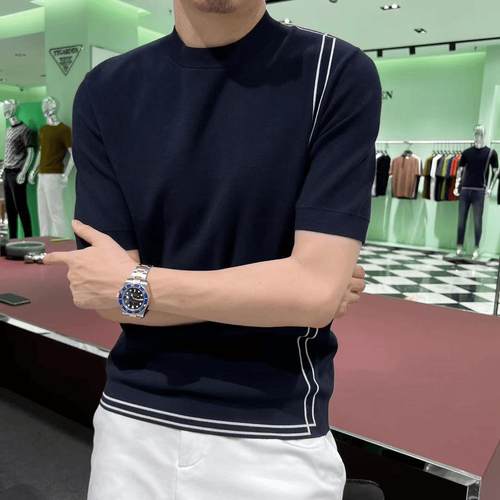 2025秋冬男士短袖毛衣