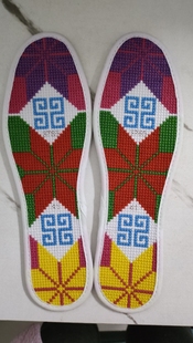 垫男女绣花 正品 纯手工鞋 垫成品手工刺绣鞋 垫加密针线防臭鞋