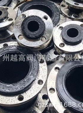 油任丝扣型 橡胶软连接 PTFE衬四氟可曲挠橡胶软接头 耐磨耐腐蚀