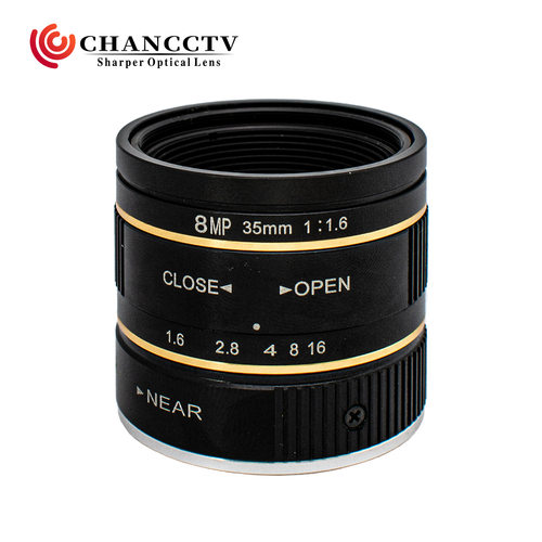 CHANCCTV靶面1”工业镜头FA 焦距35mm分辨率8MP