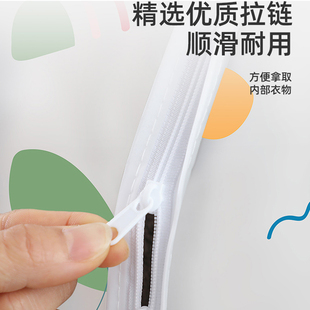 ?落地衣架防尘罩盖布卧室移动简易衣架罩子结实帘子全封闭家用透