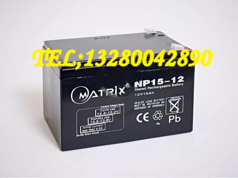 蓄电池NP15-12 12V15AH UPS消防报警器主机直流屏EPS电