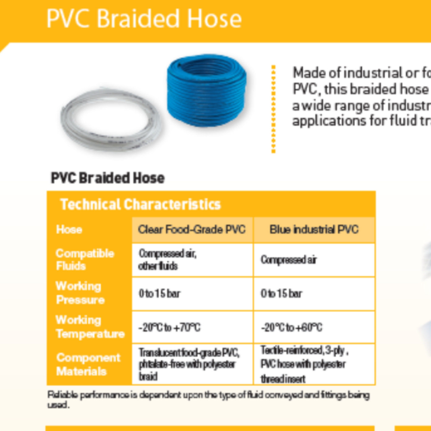 Legris乐可利 PVC编织管 食品级1025V/1050V 工业级1025V..C
