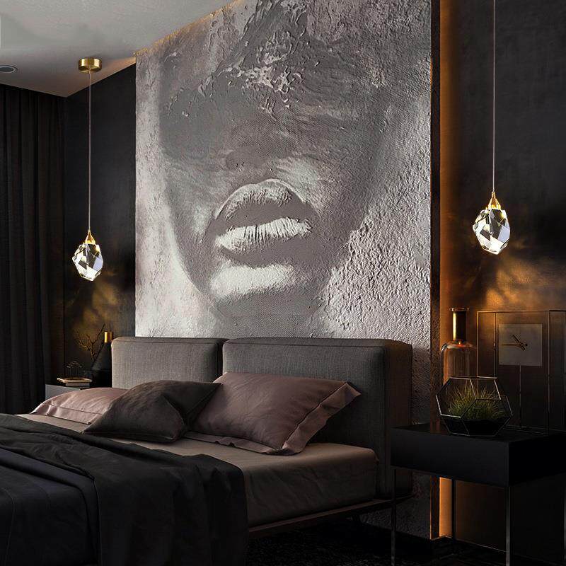 现代简约餐吊灯led创意个性新型温馨灯具餐厅吧台吊线灯