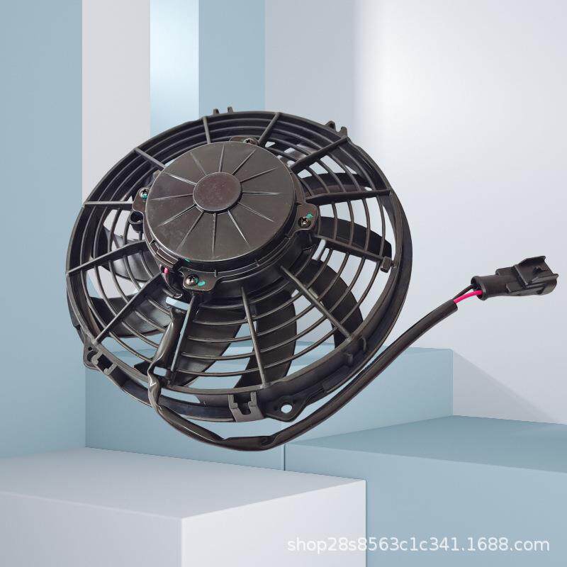冷藏车轴流电子扇直流马达散热风扇DC12V24V9寸Va02-Bp70/Ll-40A