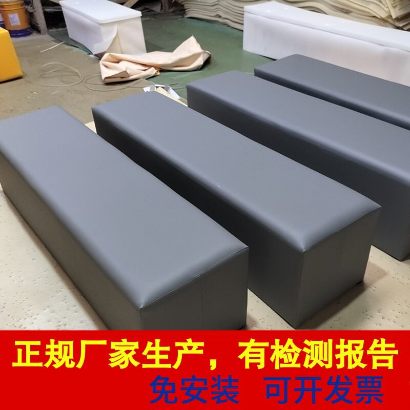 换鞋长条凳儿童长方皮凳软包沙发椅子可批发可储物长板凳子条坐凳