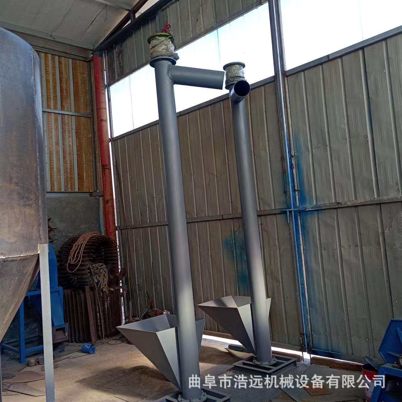 颗粒物料无破损螺旋提升机垂直上料多用途输送机165螺旋蛟龙图片