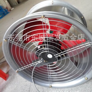 德胜力美12寸300MM强管道排风机轴流风机圆筒排气扇抽