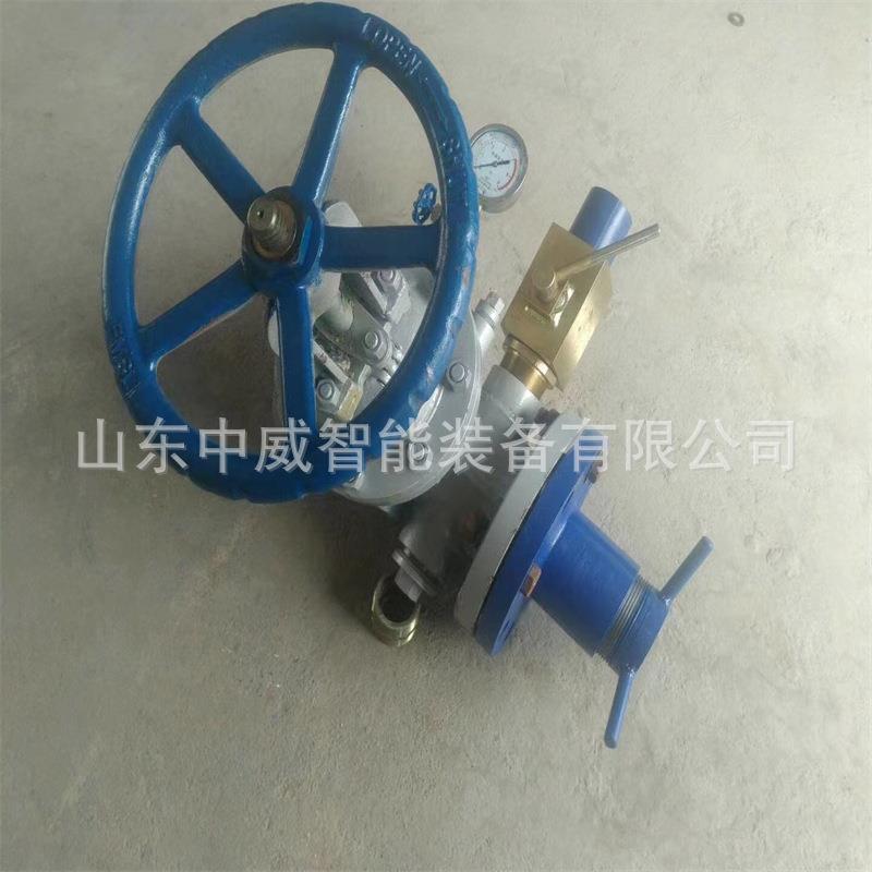 隧道探放水防喷分流装置现货供应规格全矿用高压防喷分流闸阀