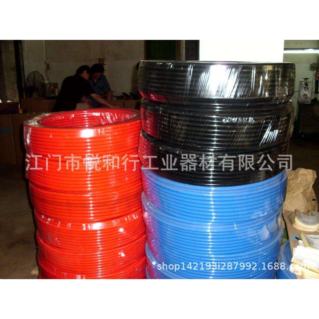 顺德吹瓶机PU风管,TPU管,PU管10*6.5桔色PU夹纱管,15KGF压力管
