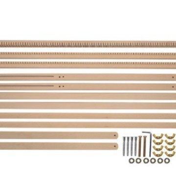 DIY实木可拆卸可调节高度大号挂毯编织机wooden Weaving Loom