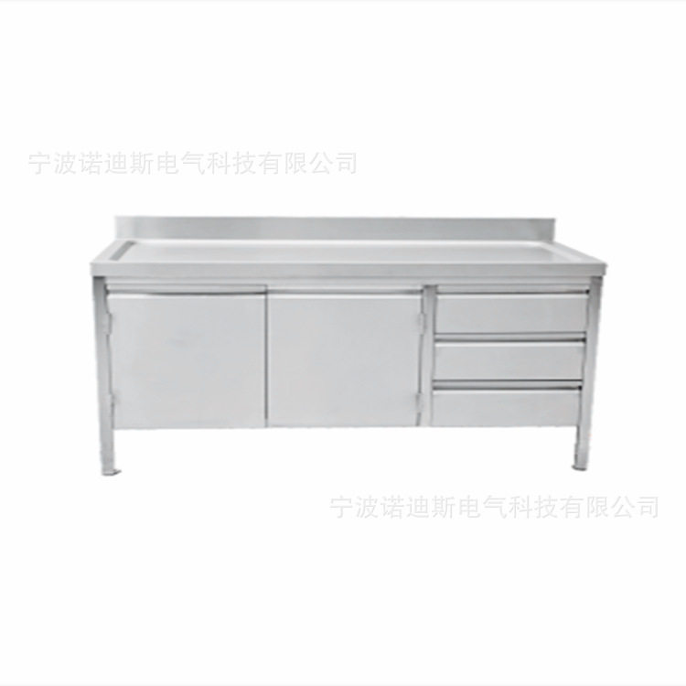 船用厨房不锈钢家俱 CB3231钢质家具 CB3233洗桌工作桌配餐桌