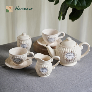 美式 HERMOSO 咖啡杯密封罐食品级陶瓷厨房储物罐谷物储存罐子收纳