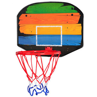 可挂式 悬挂式 室内可折叠卡通篮球筐 小孩玩具 儿童篮球框 篮球架