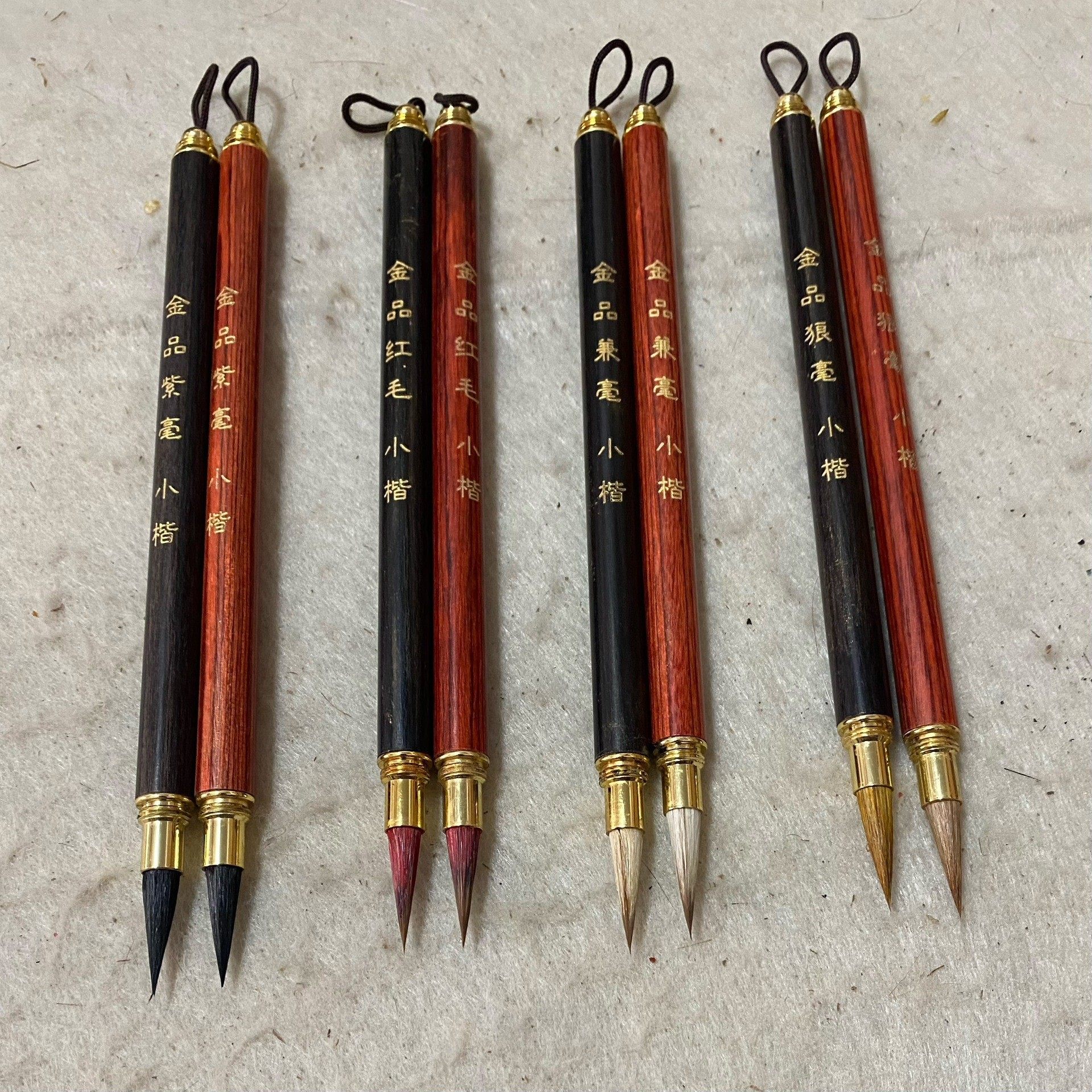 2025初学者书法入门小号黑檀戴帽毛笔精选红檀紫毫兼毫礼品推荐,文具电教/文化用品/商务用品,毛笔,淘宝优惠券,粉丝福利购,淘宝优惠卷