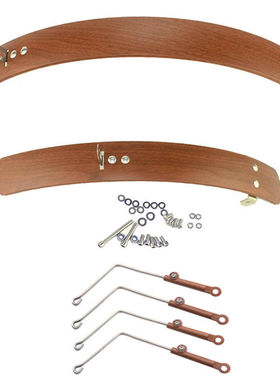 风行折叠自行车D5复古挡泥板20寸D7挡水板HAC65316寸全包泥除泥瓦