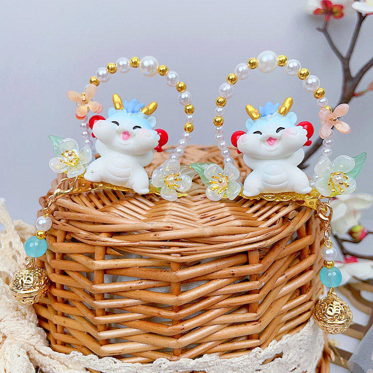 汉服头饰儿童古风发饰女孩饰品配饰发夹女童流苏步摇小龙夹子,童装/婴儿装/亲子装,发饰,淘宝优惠券,粉丝福利购,淘宝优惠卷