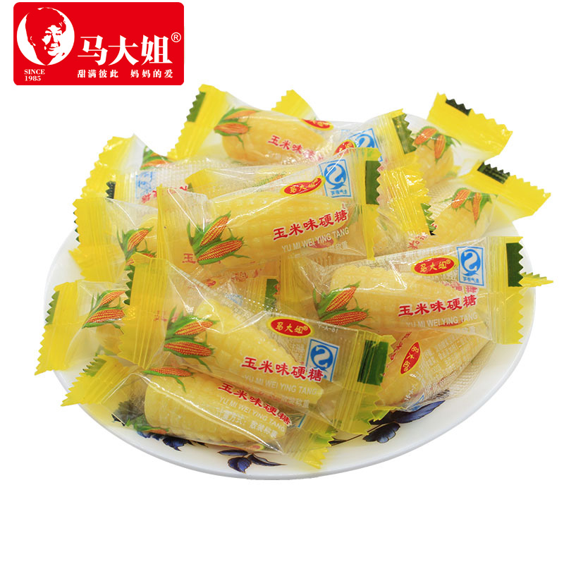 马大姐玉米硬糖休闲零食玉米糖