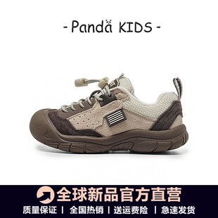 真皮儿童运动鞋2025春夏新款男童登山鞋女童透气户外防滑宝宝鞋子