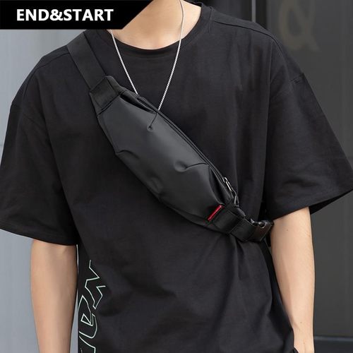 迷你腰包男夏季单肩斜挎包小挂包男士潮ins胸包手机包小背包